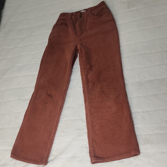 Billabong Dusty Rose Corduroy Pants - Picture 1 of 8